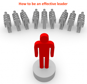 Being an effective leader
