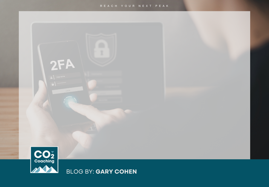 authenticity-of-leadership Person authenticating leadership through a two-factor authentication analogy