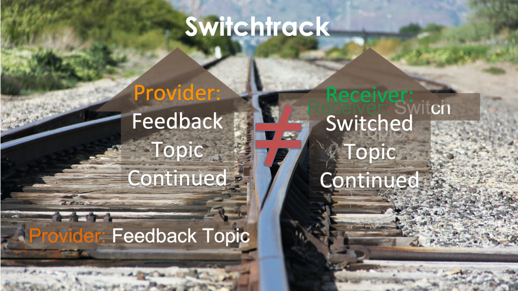 Switch Tracking Feedback Delivering and Receiving Constructive Feedback: How and Why | CO2 Coaching